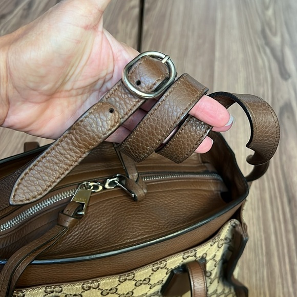 A195 - π―% authentic Gucci tote bag - Picture 15 of 16